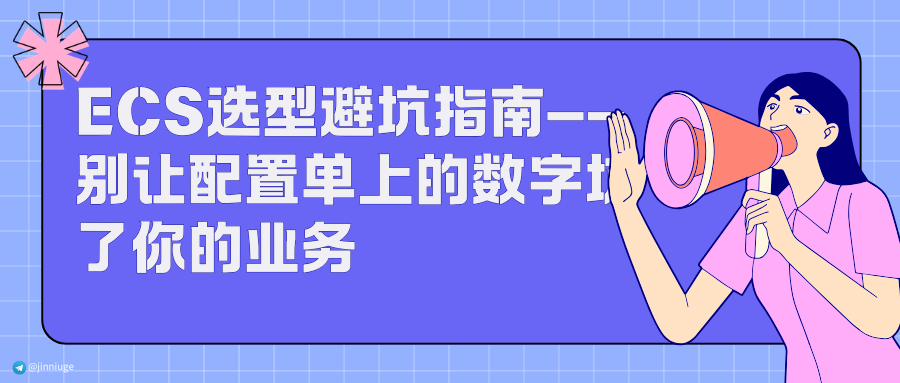 ECS选型避坑指南——别让配置单上的数字坑了你的业务